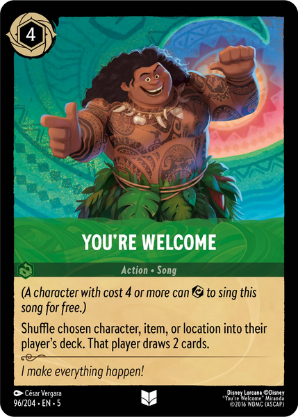 You're Welcome (096/204) [Shimmering Skies]
