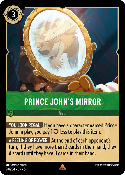 Prince John's Mirror (098/204) [Shimmering Skies]