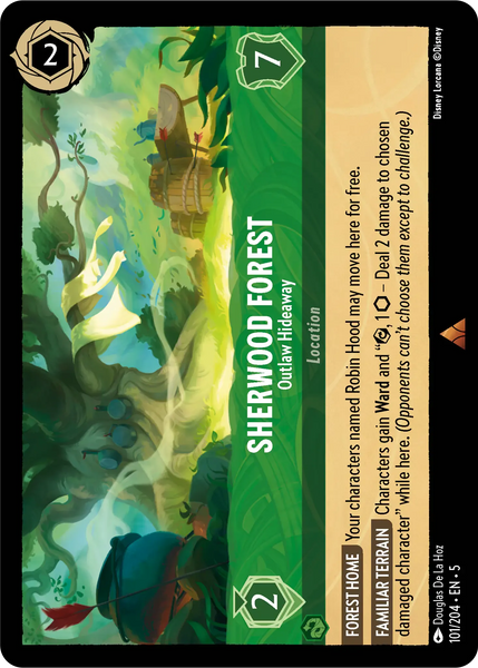 Sherwood Forest - Outlaw Hideaway (101/204) [Shimmering Skies]