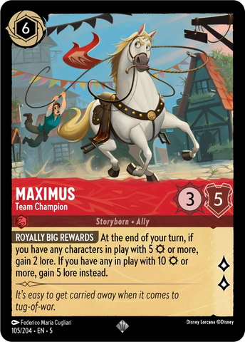 Maximus - Team Champion (105/204) [Shimmering Skies]