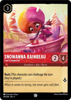Snowanna Rainbeau - Cool Competitor (110/204) [Shimmering Skies]