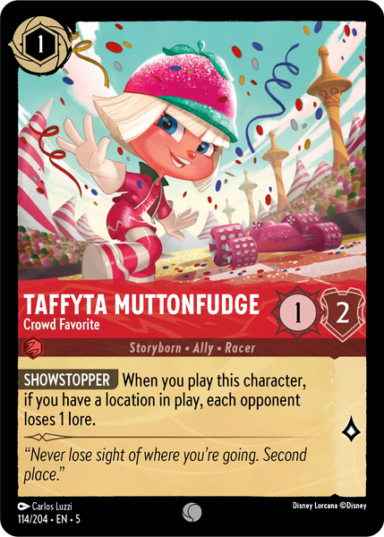 Taffyta Muttonfudge - Crowd Favorite (114/204) [Shimmering Skies]