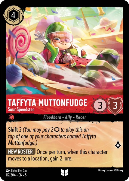 Taffyta Muttonfudge - Sour Speedster (117/204) [Shimmering Skies]
