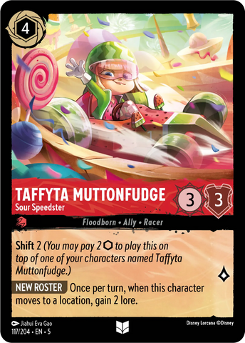 Taffyta Muttonfudge - Sour Speedster (117/204) [Shimmering Skies]