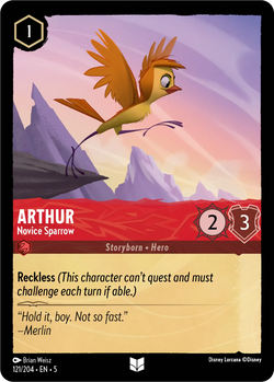 Arthur - Novice Sparrow (121/204) [Shimmering Skies]