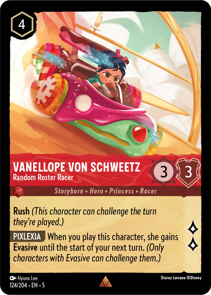 Vanellope Von Schweetz - Random Roster Racer (124/204) [Shimmering Skies]