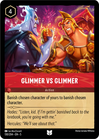 Glimmer vs Glimmer (130/204) [Shimmering Skies]