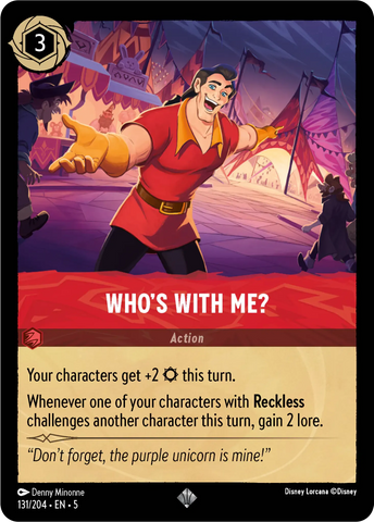 Who's With Me (131/204) [Shimmering Skies]