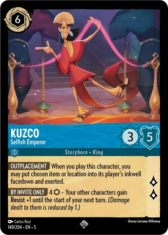 Kuzco - Selfish Emperor (149/204) [Shimmering Skies]