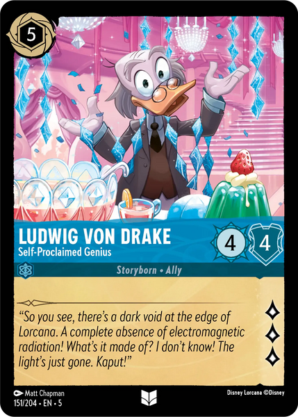 Ludwig von Drake - Self Proclaimed Genius (151/204) [Shimmering Skies]