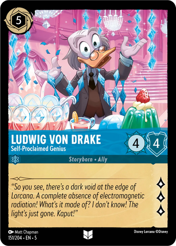 Ludwig von Drake - Self Proclaimed Genius (151/204) [Shimmering Skies]