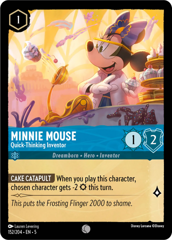 Minnie Mouse - Quick Thinking Inventor (152/204) [Shimmering Skies]