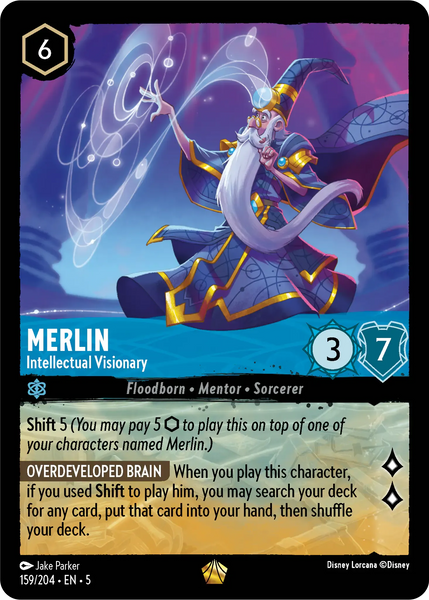 Merlin - Intellectual Visionary (159/204) [Shimmering Skies]