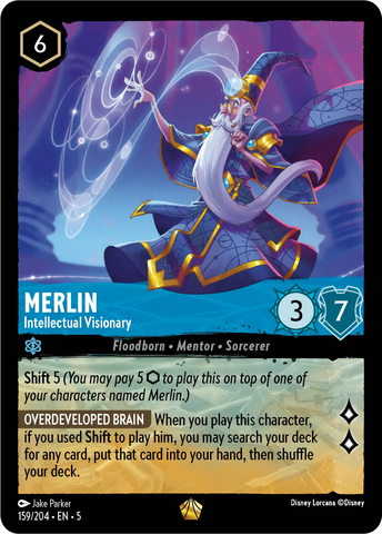 Merlin - Intellectual Visionary (159/204) [Shimmering Skies]