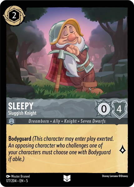 Sleepy - Sluggish Knight (177/204) [Shimmering Skies]