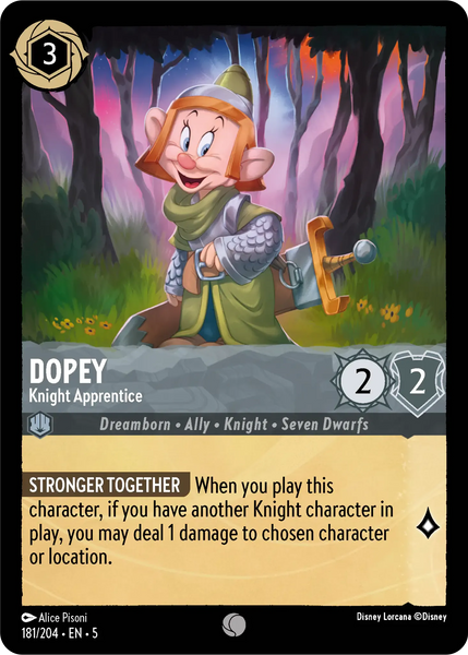 Dopey - Knight Apprentice (181/204) [Shimmering Skies]