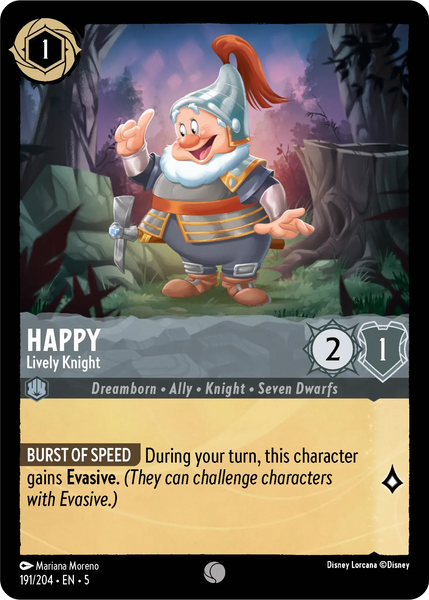 Happy - Lively Knight (191/204) [Shimmering Skies]