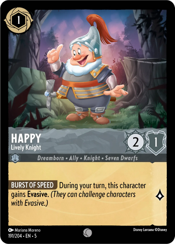 Happy - Lively Knight (191/204) [Shimmering Skies]