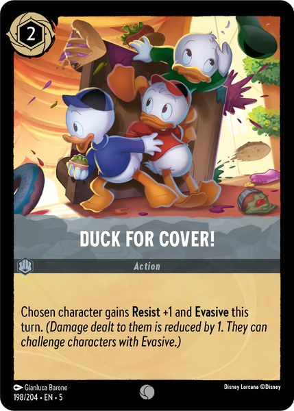 Duck for Cover (198/204) [Shimmering Skies]