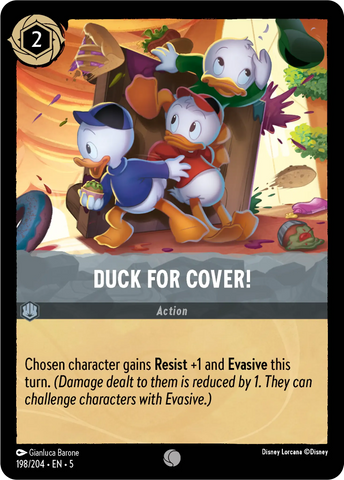 Duck for Cover (198/204) [Shimmering Skies]