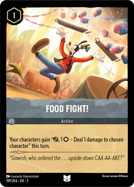 Food Fight (199/204) [Shimmering Skies]
