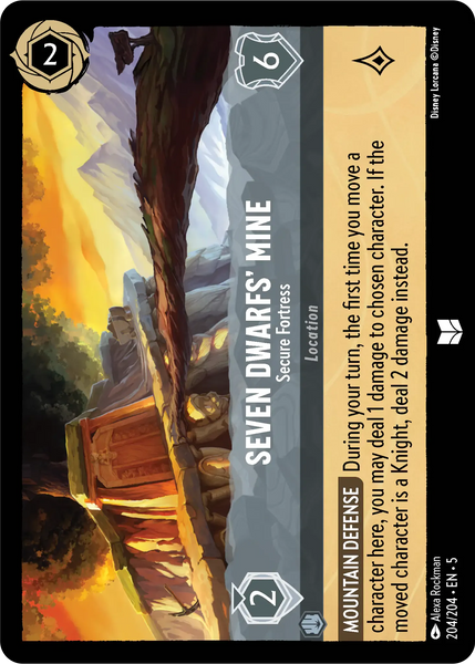 Seven Dwarfs Mine - Secure Fortress (204/204) [Shimmering Skies]