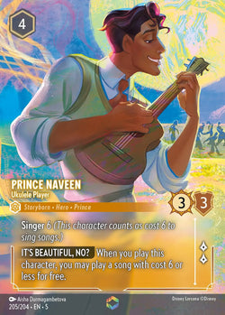 Prince Naveen - Ukulele Player (205/204) [Shimmering Skies]