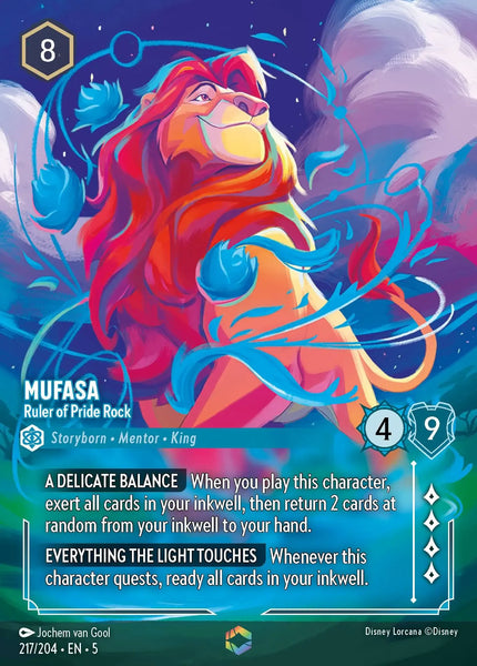 Mufasa - Ruler of Pride Rock (217/204) [Shimmering Skies]