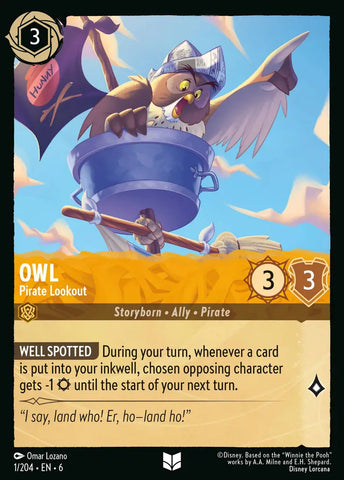 Owl - Pirate Lookout (001/204) [Azurite Sea]