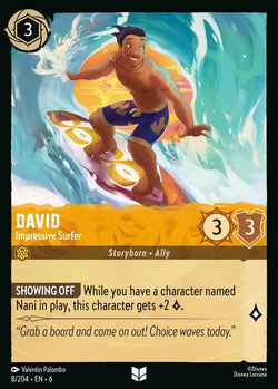 David - Impressive Surfer (008/204) [Azurite Sea]