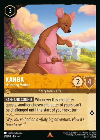 Kanga - Nurturing Mother (021/204) [Azurite Sea]
