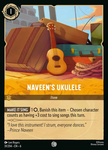 Naveen's Ukulele (031/204) [Azurite Sea]