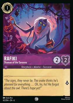 Rafiki - Shaman of the Savanna (042/204) [Azurite Sea]