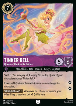 Tinker Bell - Queen of the Azurite Fairies (048/204) [Azurite Sea]
