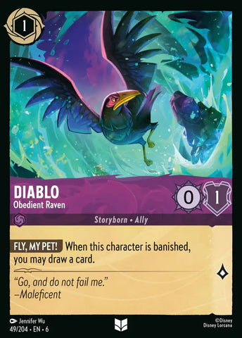 Diablo - Obedient Raven (049/204) [Azurite Sea]