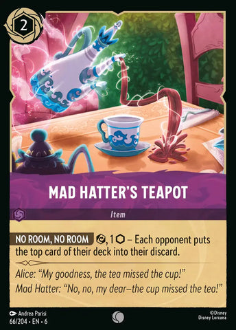 Mad Hatter's Teapot - Item (066/204) [Azurite Sea]