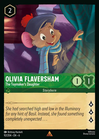 Olivia Flaversham - Toymaker's Daughter (092/204) [Azurite Sea]