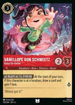 Vanellope von Schweetz - Gutsy Go-Getter (110/204) [Azurite Sea]