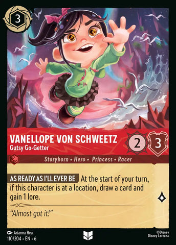 Vanellope von Schweetz - Gutsy Go-Getter (110/204) [Azurite Sea]