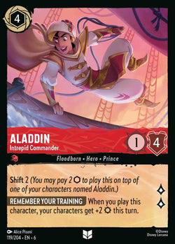 Aladdin - Intrepid Commander (119/204) [Azurite Sea]
