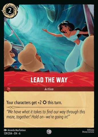 Lead the Way (129/204) [Azurite Sea]