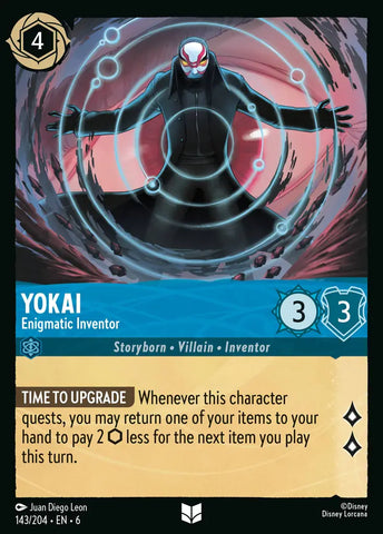 Yokai - Enigmatic Inventor (143/204) [Azurite Sea]