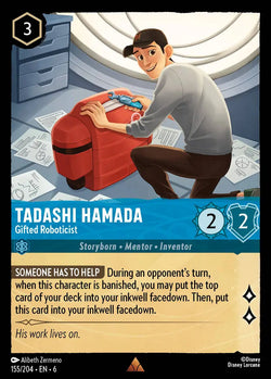 Tadashi Hamada - Gifted Roboticist (155/204) [Azurite Sea]