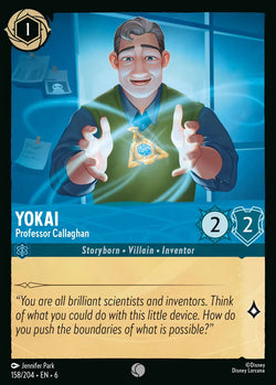 Yokai - Professor Callaghan (158/204) [Azurite Sea]