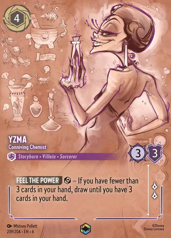 Yzma - Conniving Chemist (209/204) [Azurite Sea]