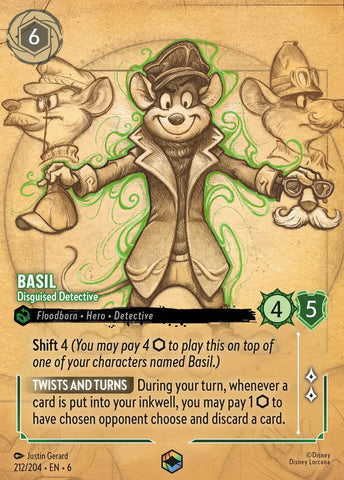 Basil - Disguised Detective (212/204) [Azurite Sea]