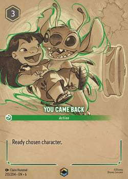 You Came Back (213/204) [Azurite Sea]
