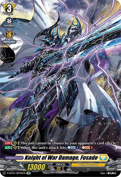 Knight of War Damage, Fosado (SP)