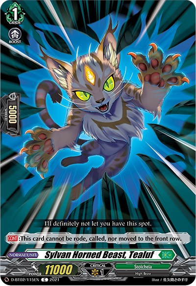 Sylvan Horned Beast, Tealuf