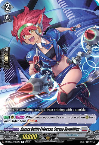 Aurora Battle Princess, Survey Vermillion